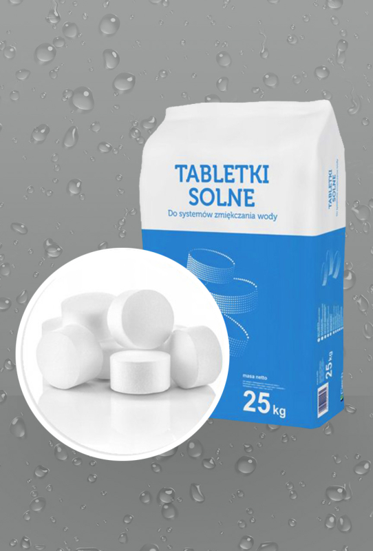 Соль таблетированная мешок 25 кг